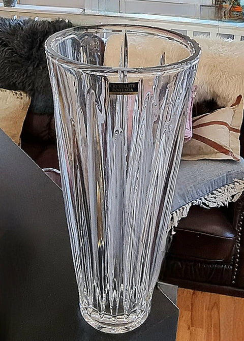 Vase, Bohemia Crystalite